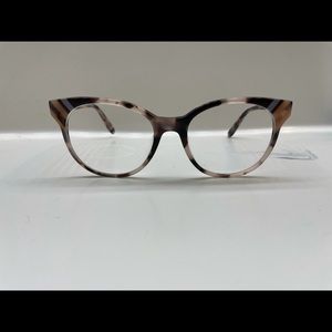 Ferragamo pink tortoise glasses
